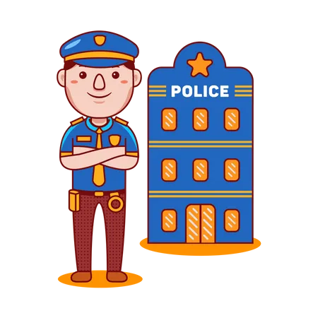 Police Illustration