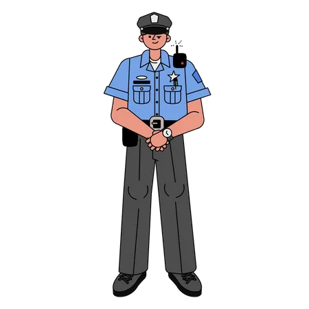 Police Illustration