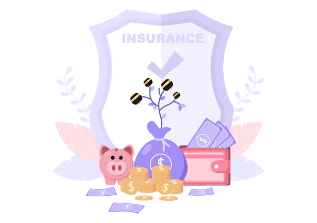 Police d'assurance entreprise  Illustration