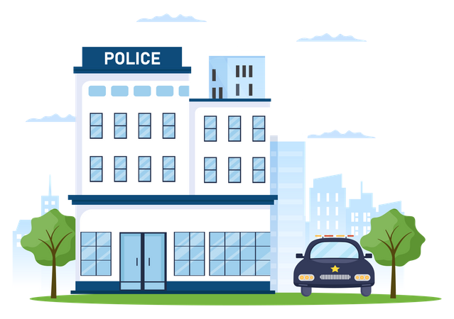 Police Department  Illustration