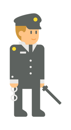 Police man Illustration