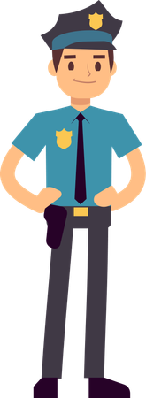 Police officer  Illustration