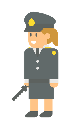 Police Officer Illustration