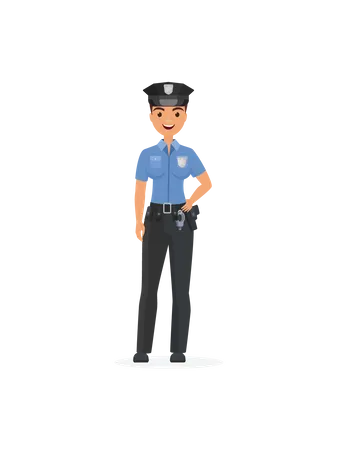 Police Officer  Illustration