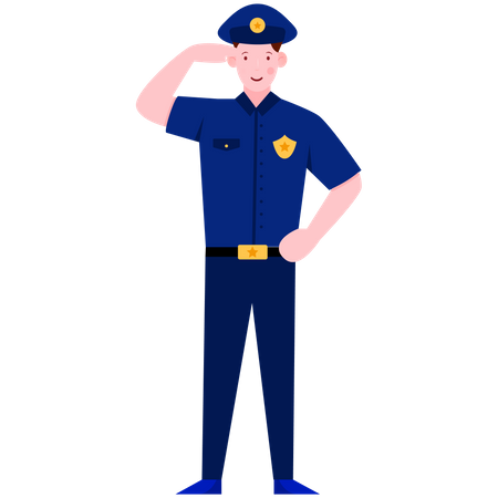 Police Officer  Illustration