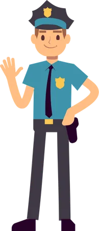 Police officer  Illustration