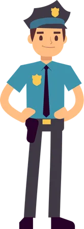 Police officer  Illustration