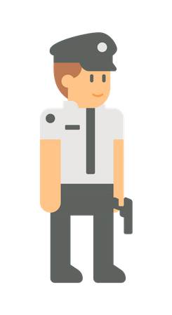 Police officer  Illustration