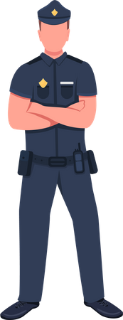 Police officer  Illustration