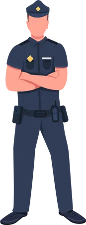 Police officer  Illustration