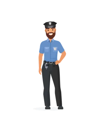 Police Officer  Illustration