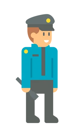 Police officer  Illustration