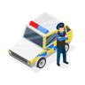 police patrol illustration free download