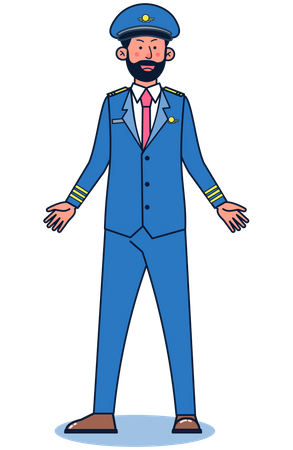 Policemen  Illustration