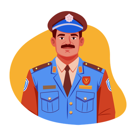 Policía  Illustration