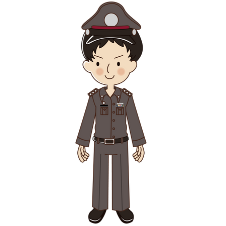 Policía  Ilustración