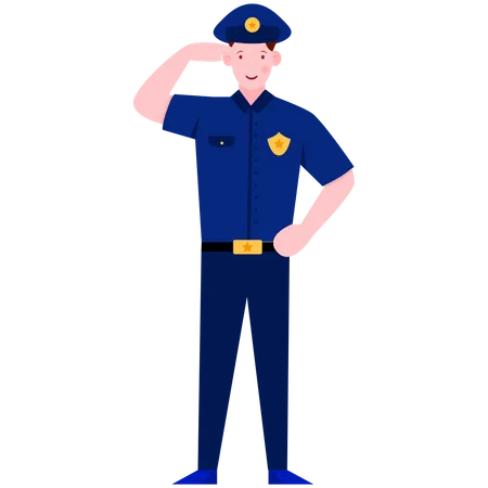 Policial  Ilustração