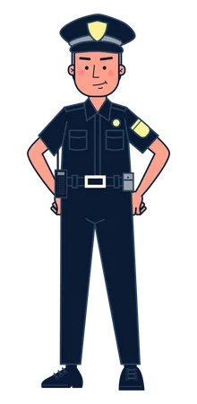 Policial  Ilustração