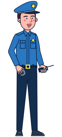 Policial  Ilustração