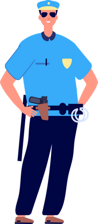 Policial  Ilustração