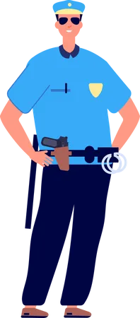 Policial  Ilustração