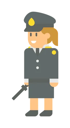 Officier de police  Illustration