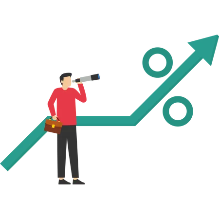 Politique de hausse des taux d'intérêt  Illustration