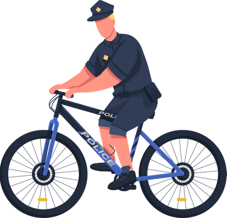 Polizist  Illustration