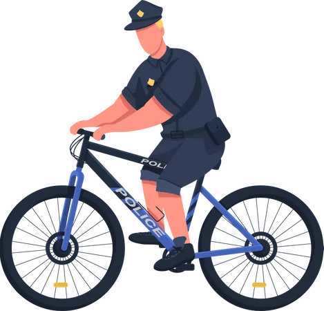 Polizist  Illustration