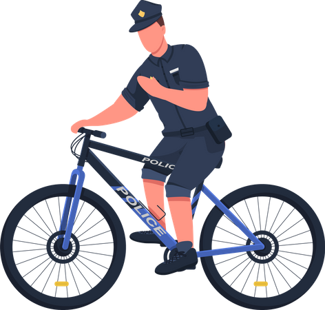 Polizist  Illustration