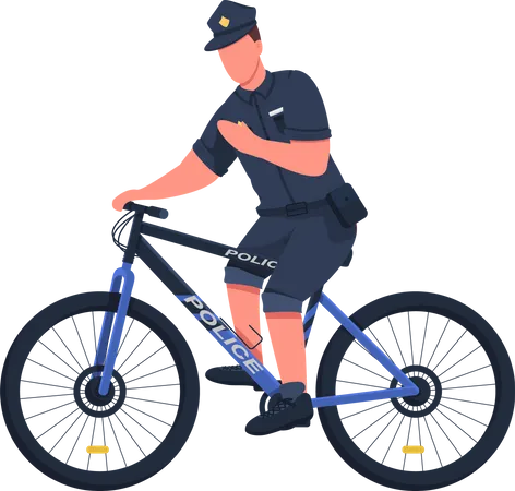 Polizist  Illustration