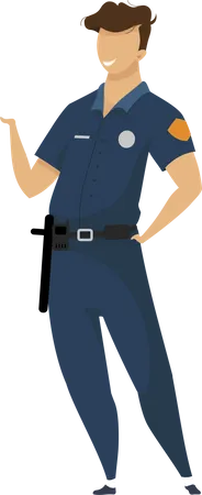 Polizist  Illustration