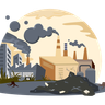 pollution illustration