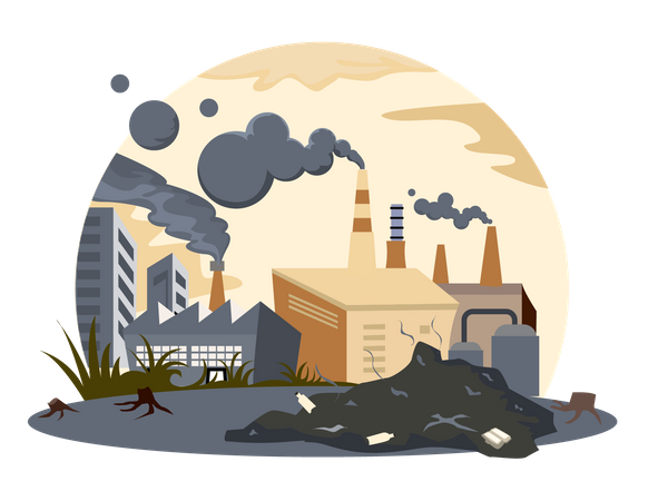 Pollution  Illustration