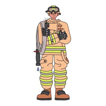 Pompier  Illustration