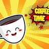 illustration coffee time