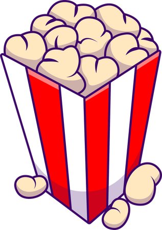 Popcorn  Illustration