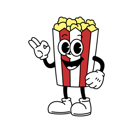 Popcorn  Illustration