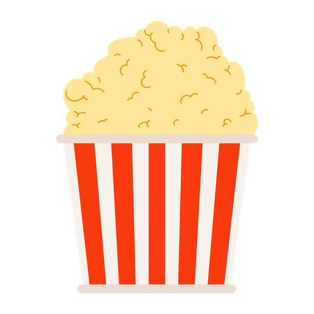 Pop Corn  Illustration