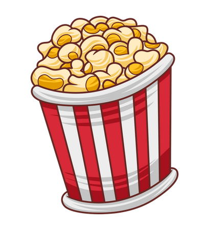 Popcorn  Illustration