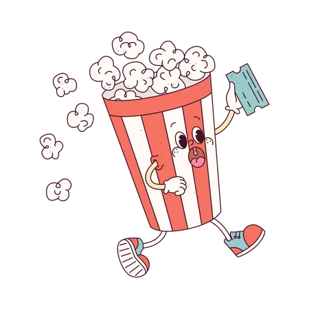 Popcorn  Illustration