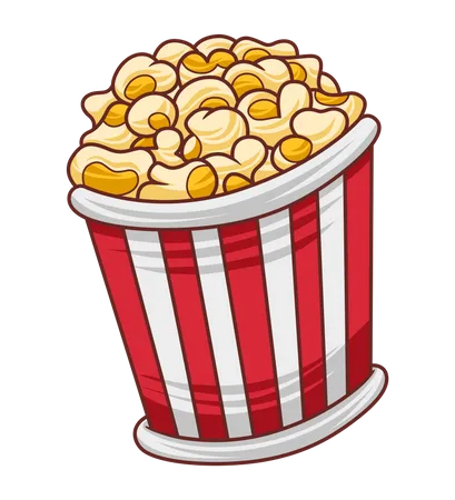 Popcorn  Illustration