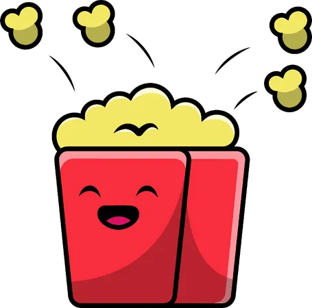 Popcorn  Illustration