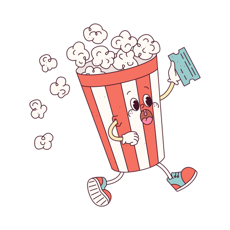 Popcorn  Illustration