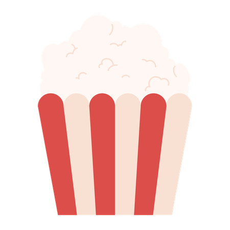 Popcorn  Illustration