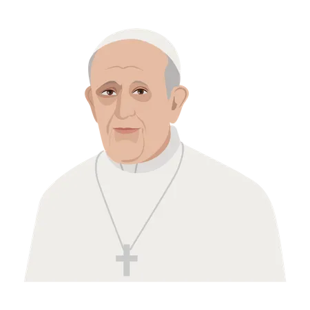 Pope Francis  Illustration