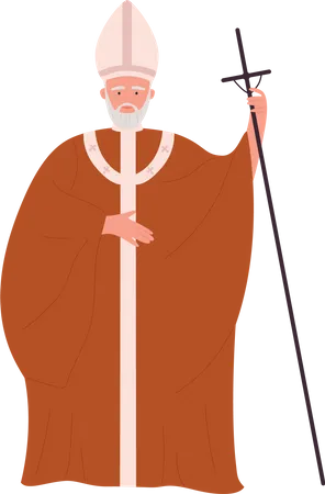 Pope Priest  Illustration