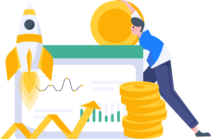 Croissance du portefeuille  Illustration