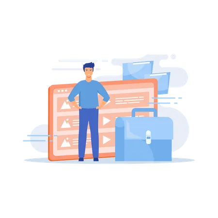 Portfolio management  Illustration