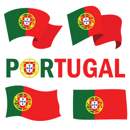 Portugal Independence Day 1st december  Illustration